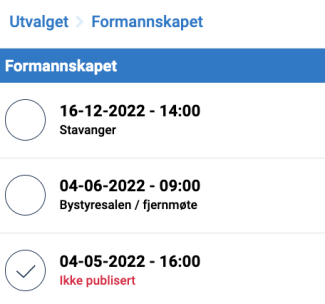 Ikke publisert