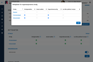 Legg bruker til et utvalg under "Brukere"