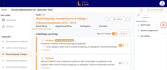 Tryk på det lille plus