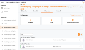 Punkt hvor det skal gjennomføres en habilitetsvurdering