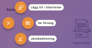 Klicka på Jävsbedömning
