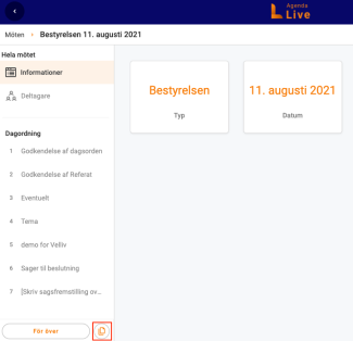 PDF-knapp för att ladda ner protokoll