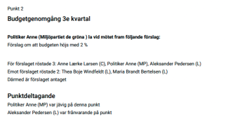 Frånvaro på en punkt