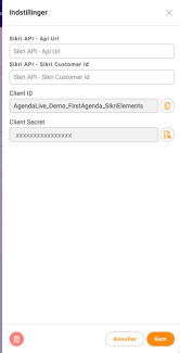 Sikri API - API Url - Sikri Customer ID