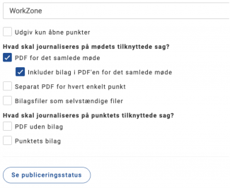 Marker hvad der skal journaliseres