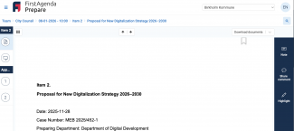 Click the icon with the 3 lines in the top-left corner to expand the left menu